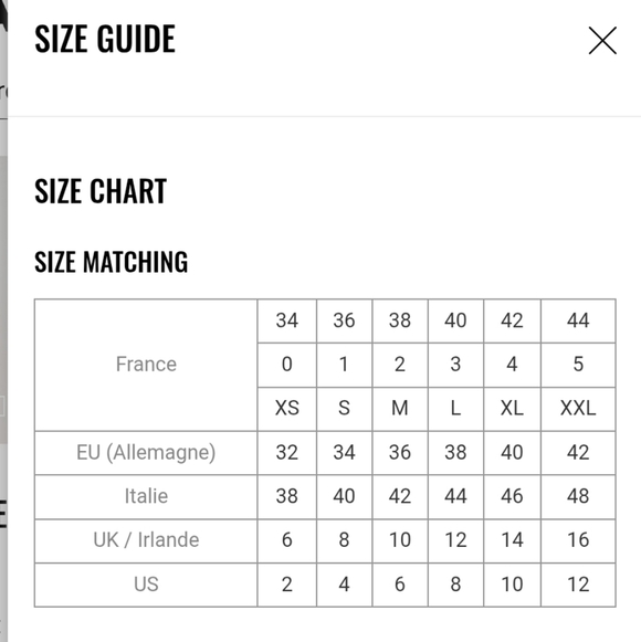 Claudie Pierlot Paris Rififi Dress. Sleeves. Navy Blue. Plumetis Dotted. 6 US. - Picture 14 of 14